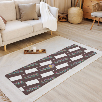 Elevate your yoga experience with our yoga mat, where style meets functionality to enrich your yoga practice sessions. Crafted with a durable rubber base and topped with luxurious microsuede top for optimal grip and support. The anti-slip rubber bottom ensures stability during exercises, meditation and yoga practices.