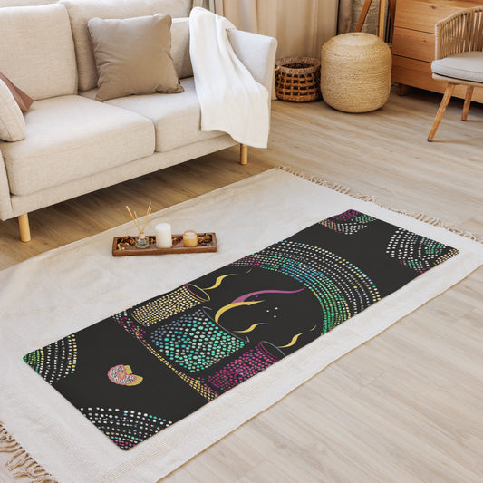 Elevate your yoga experience with our yoga mat, where style meets functionality to enrich your yoga practice sessions. Crafted with a durable rubber base and topped with luxurious microsuede top for optimal grip and support. The anti-slip rubber bottom ensures stability during exercises, meditation and yoga practices.