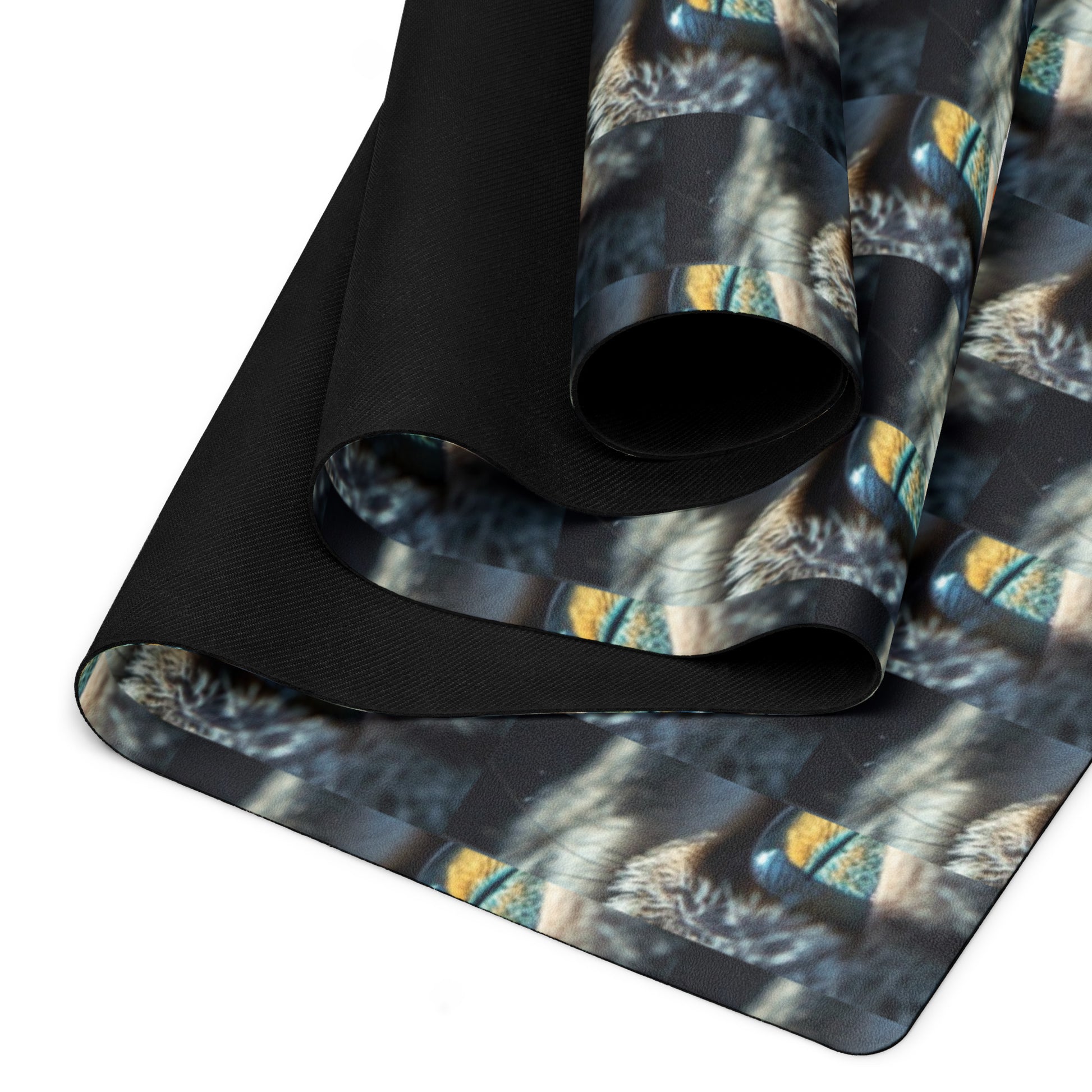 Elevate your yoga experience with our yoga mat, where style meets functionality to enrich your yoga practice sessions. Crafted with a durable rubber base and topped with luxurious microsuede top for optimal grip and support. The anti-slip rubber bottom ensures stability during exercises, meditation and yoga practices.