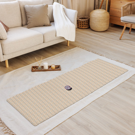 Elevate your yoga experience with our yoga mat, where style meets functionality to enrich your yoga practice sessions. Crafted with a durable rubber base and topped with luxurious microsuede top for optimal grip and support. The anti-slip rubber bottom ensures stability during exercises, meditation and yoga practices.