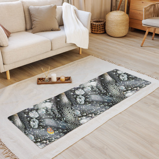 Elevate your yoga experience with our yoga mat, where style meets functionality to enrich your yoga practice sessions. Crafted with a durable rubber base and topped with luxurious microsuede top for optimal grip and support. The anti-slip rubber bottom ensures stability during exercises, meditation and yoga practices.