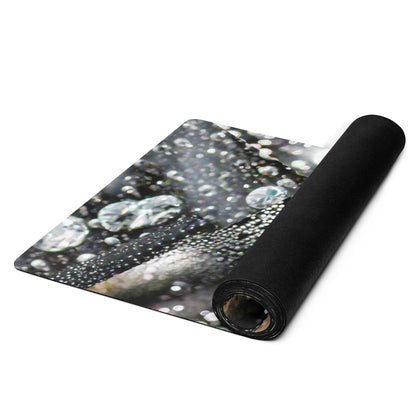 Elevate your yoga experience with our yoga mat, where style meets functionality to enrich your yoga practice sessions. Crafted with a durable rubber base and topped with luxurious microsuede top for optimal grip and support. The anti-slip rubber bottom ensures stability during exercises, meditation and yoga practices.